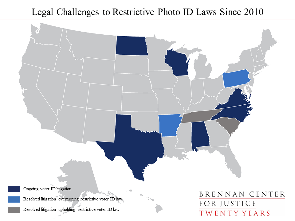 Election 2016 Restrictive Voting Laws by the Numbers Brennan Center